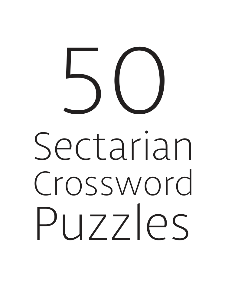 50 Sectarian Crossword Puzzles